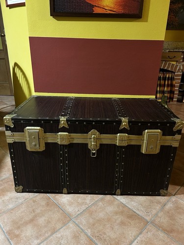 Baule vintage stile antico
