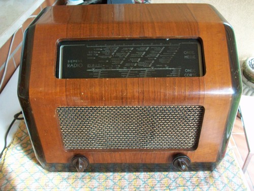 Radio epoca siemens mod 421 - d'epoca,