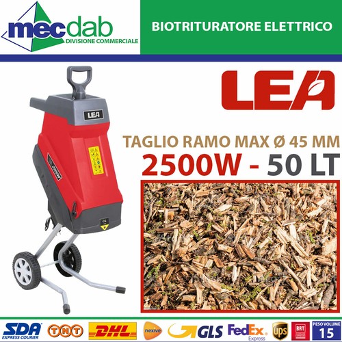 Biotrituratore elettrico 2500w - elettrico,