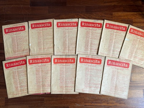 Rivista rinascita anno - rivista,