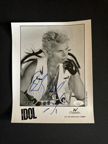 Billy idol auto - billy, firmata
