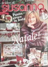 Le Idee Di Susanna N 184 Novembre 2004 Speciale Natale Punto Croce In Festa 