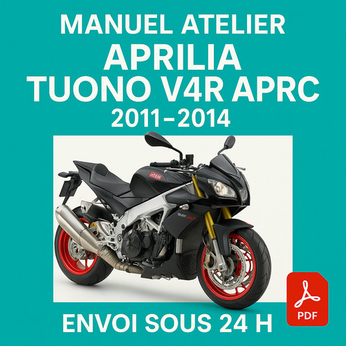 Manuel atelier aprilia - aprilia, tuono