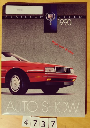 Cadillac presse 1990 - presse, allante