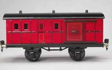 SPUR 1 MARKLIN VINTAGE VAGONE 1875/1  SCATOLA ORIGINALE COME NUOVO 1930