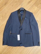 Abito uomo blu elegante, tg 44