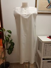 Vestito Donna Bianco Ricamato a Mano