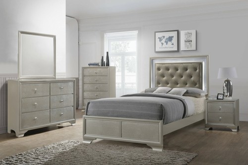 Set comodino specchio comò