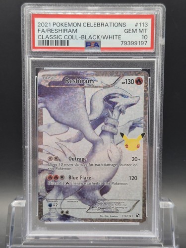 Psa reshiram 113 114 - psa,