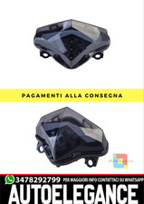 Fari a LED per moto Fumo Vetro