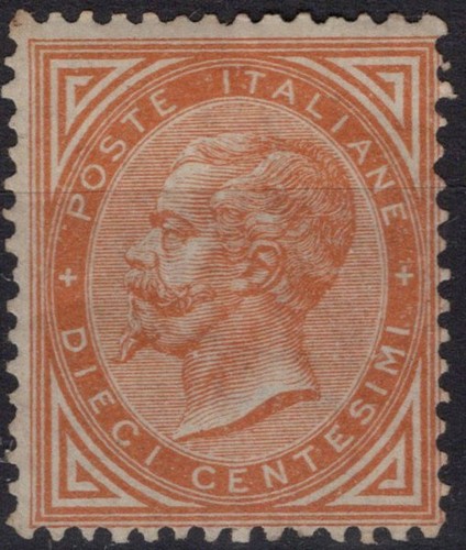 Regno italia 1863 10 - regno, d'italia