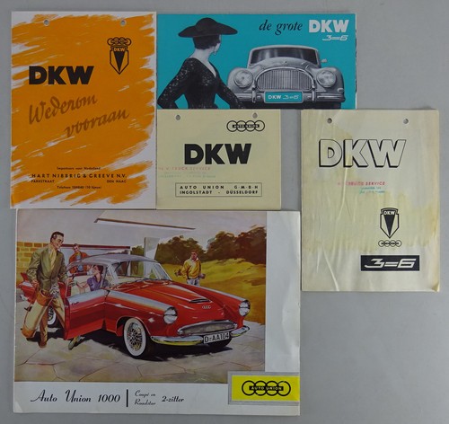 Prospetti auto union dkw - union, 3=6
