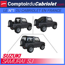 Capotes pour Suzuki Samurai SJ. Standard, Fastback et Bikini (Pack de 3 capotes)