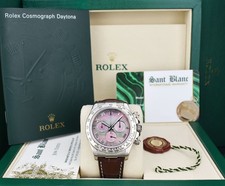 ROLEX White Gold DAYTONA MOP