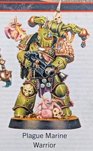 Death guard warrior - death,