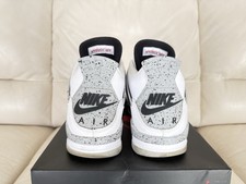 NIKE AIR JORDAN 4 RETRO OG "White Cement" (2016) - size 12 US - 46 EU
