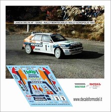 DECALS 1:43 LANCIA DELTA HF