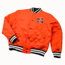 Giacca da baseball arancione