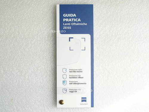 Zeiss guida pratica - guida, lenti