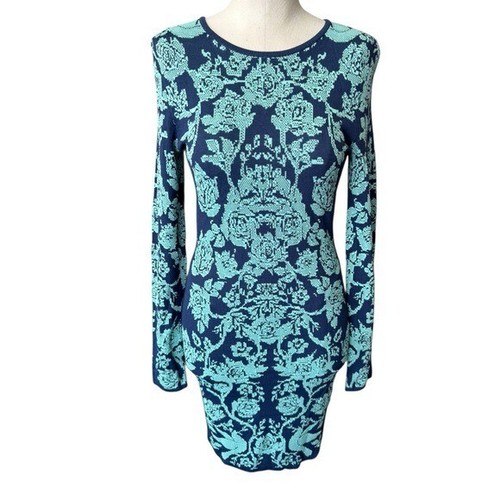 Mini abito bodycon maglia - mini,