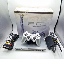 Play station 2 slim Silver Full Box console completa ps2 argento manuali Pal ITA