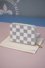 louis vuitton damier azur zippy coin purse