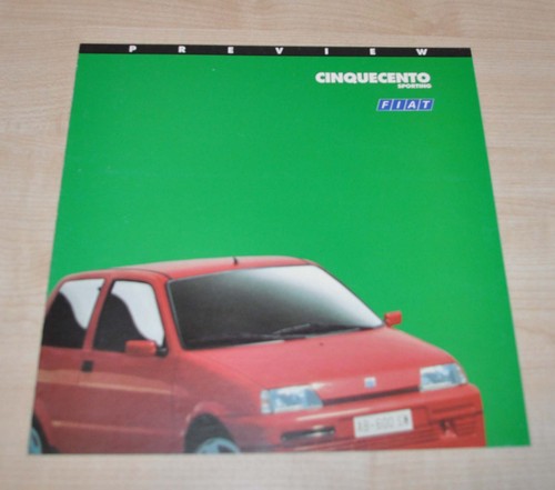Fiat cinquecento sporting - cinquecento,