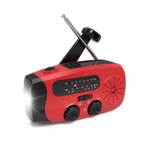 Radio solare carica manuale - radio,