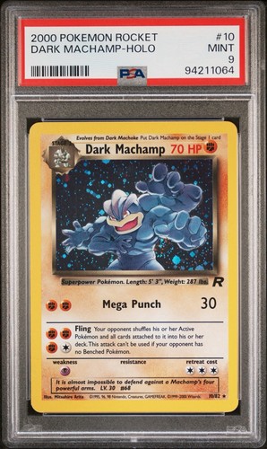 2000 pokemon team rocket psa - pokemon,