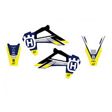 Kit adesivi grafiche Husqvarna Te Tc Fe Fc 125 250 300 350 450 2019 - 2023 moto