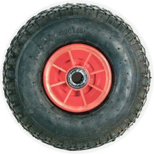 RUOTA PER CARRELLO PNEUMATICA DIAM. RUOTA MM.260 DIAM.FORO MM. 20
