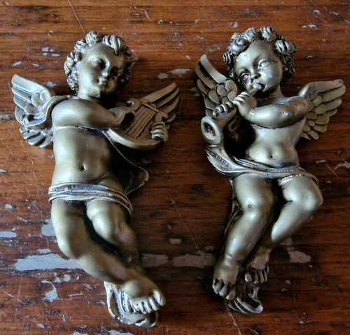 Coppia putti angeli - di,