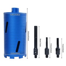 Punte da trapano diamantate a