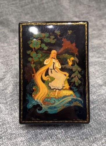 Vintage russian lacquer - vintage,