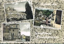 Bellissima cartolina FG viag nel 1964 - SALUTI da GAGLIANO CASTELFERRATO_3vedute