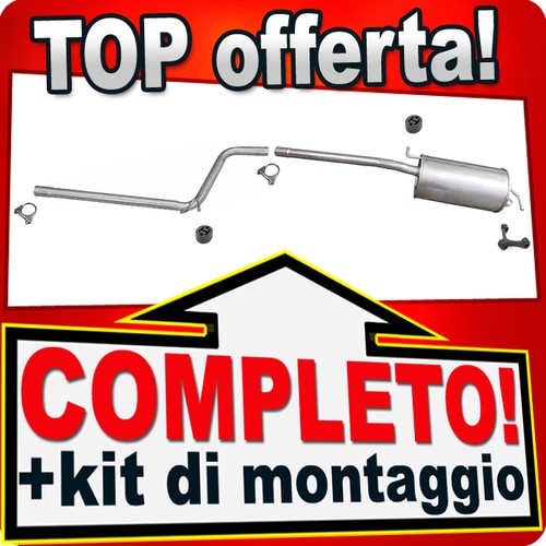 Scarico completo per caddy - scarico,
