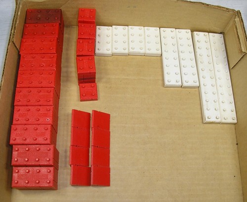 Mattoncini plastica - mattoncini, di
