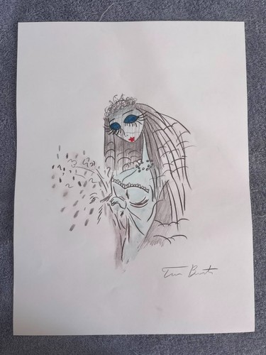 Tim burton painting - burton,