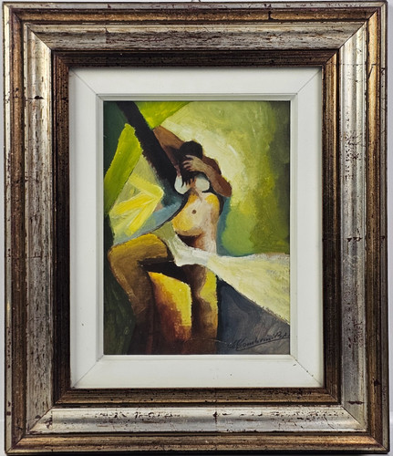 Quadro dipinto olio - dipinto, battista