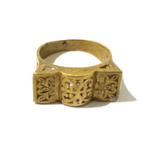 Anello antico in bronzo antico