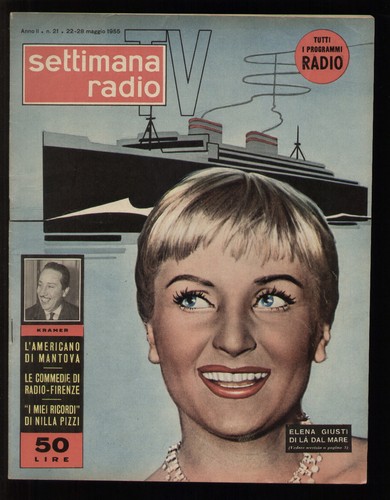Settimana radio 1955 - tv, 21/1955