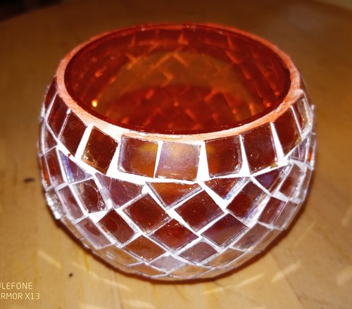 Sfera porta candela - candela, o