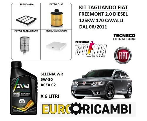 Kit tagliando filtri olio - e,