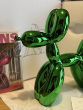 JEFF KOONS Balloon Dog L Verde