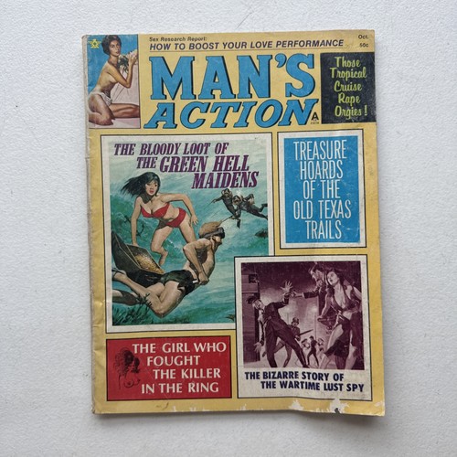 Vintage man action - vintage,