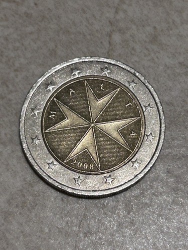 Moneta euro malta 2008 rara - 2,