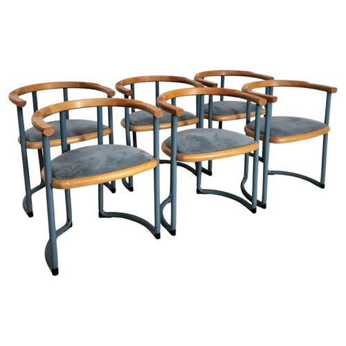Set achillea blue chairs - 6,