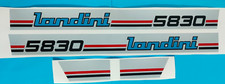 ADESIVI DECALCOMANIE LANDINI 5830 PER TRATTORI AGRICOLI CINGOLATI 5830 C