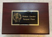 Boston Garden Parquet Floor Boston Celtics Encased in Beautiful Wooden Box