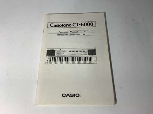 Casio casiotone 6000 - casio/,
